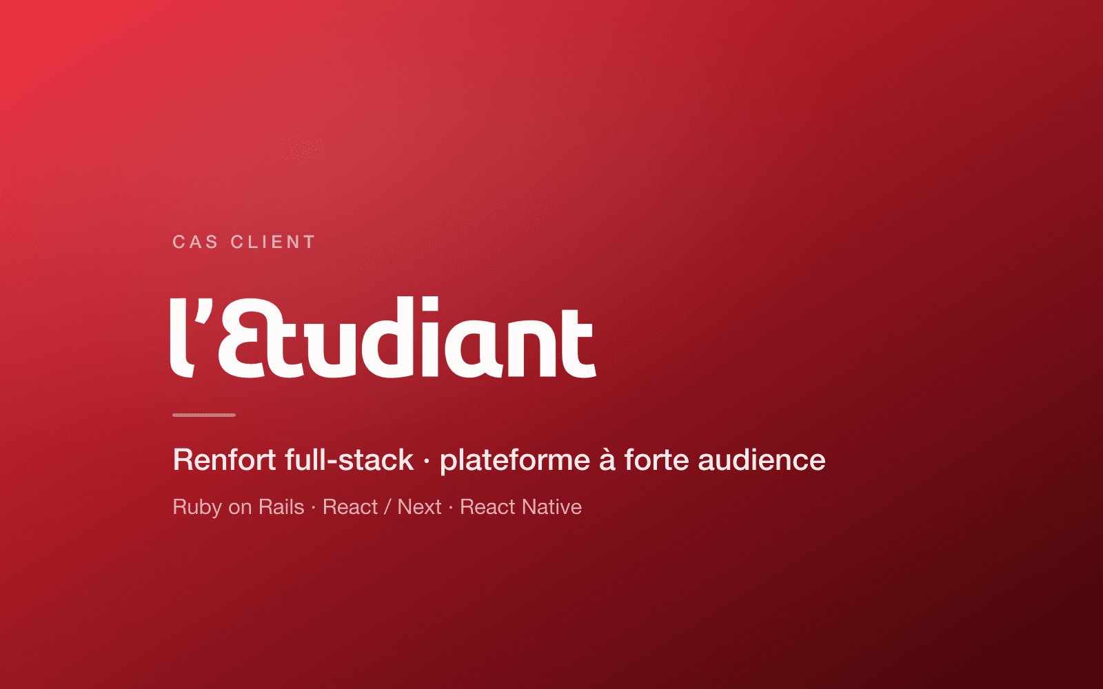 L'Étudiant